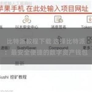 比特派教程下载 选择比特派：最安全便捷的数字资产钱包