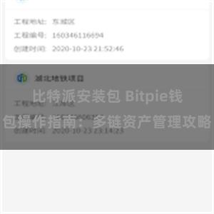 比特派安装包 Bitpie钱包操作指南：多链资产管理攻略