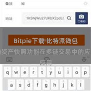 Bitpie下载 比特派钱包的资产快照功能在多链交易中的应用